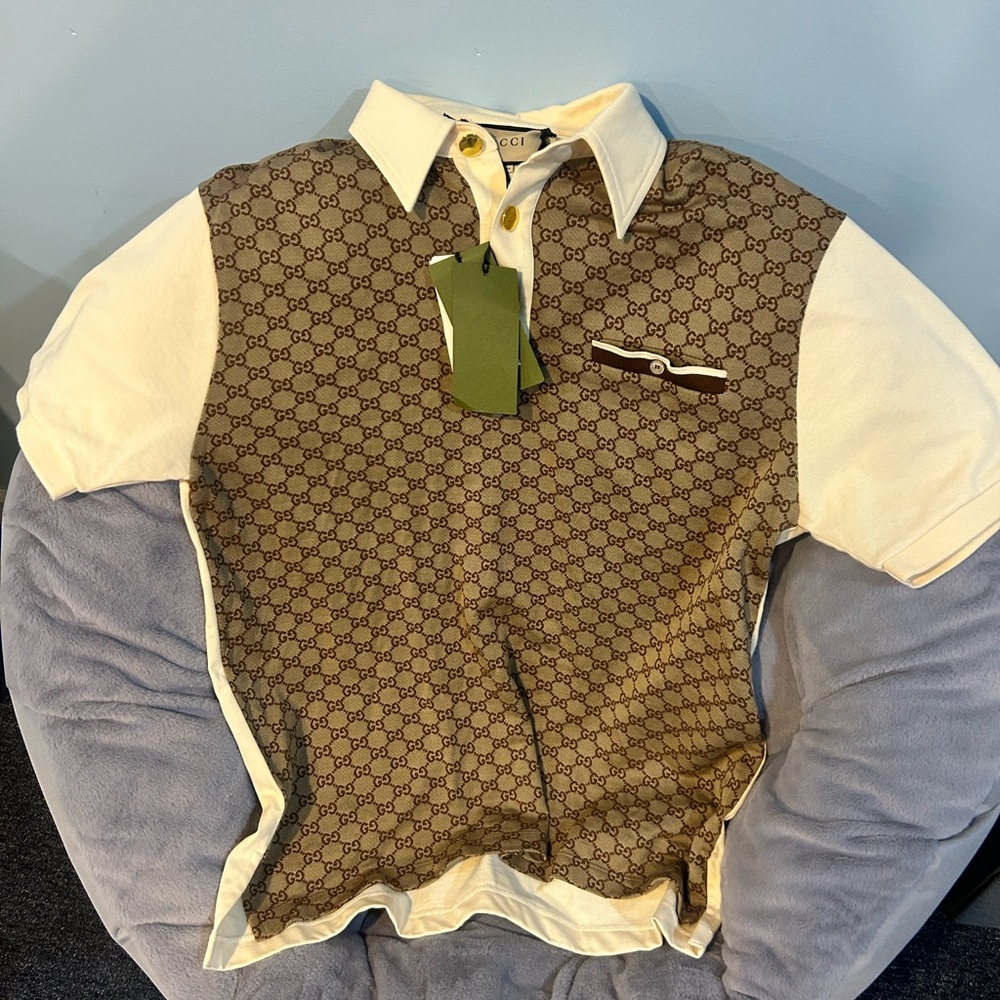 White Gucci button up! Brand new